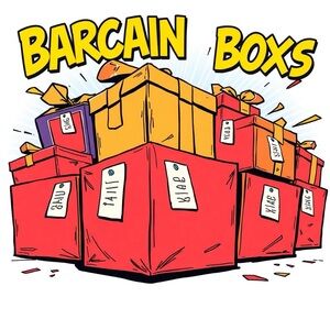 Bargain Boxes Meme Hat Label